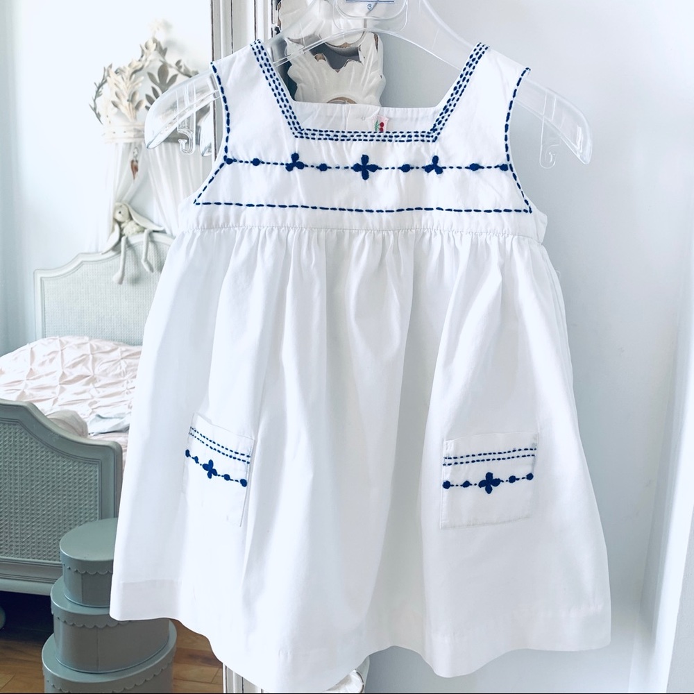 BONPOINT baby girl summer dress